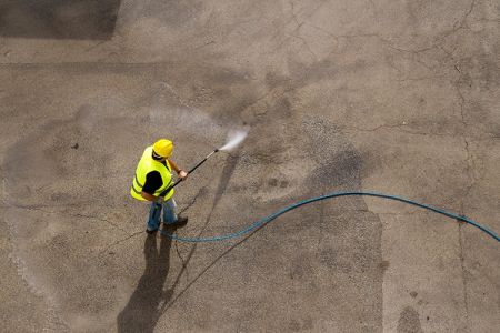 Concrete Pressure Washing